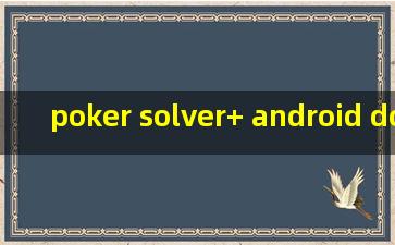 poker solver+ android download